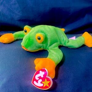Green and Orange Frog‎ Plush Toy